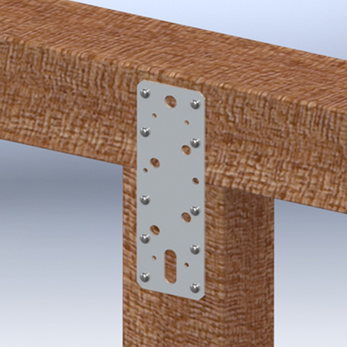 GB koppelplaat 250x46x2.5 sendzimir verzinkt | 50 stuks - GB072240050-2