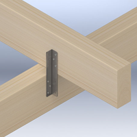 GB kruiskoppeling 110 30x30x2.0 verzinkt | 50 stuks - GB079340050-2
