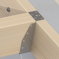 GB balkdrager GBS-LL 50x100 dikte 1,5mm epoxy zwart etiket | 10 stuks - GB093212-2