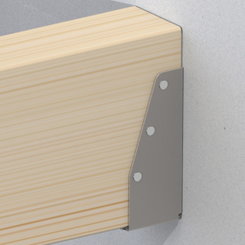 GB balkdrager GB S-ZL 46x96 dikte 1,5mm epoxy zwart etiket | 10 stuks - GB095112-2