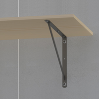 GB plankdrager demontabel 150x200 25x4/15x15x2 verzinkt | 2 stuks - GB824221-2