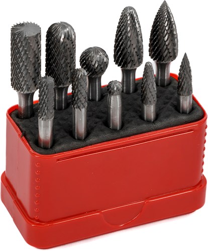 Euroboor stiftfrezenset 10-delig - RBS.BOX