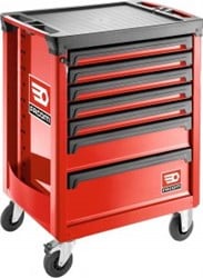Facom Roll Gereedschapswagen 7 Laden M3 Rood - ROLL.7M3A - ROLL.7M3A