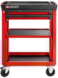 Facom Roll Werkplaatswagen 3 Planken 2 Laden M3 Rood - ROLL.UC3S2DM3 - ROLL.UC3S2DM3