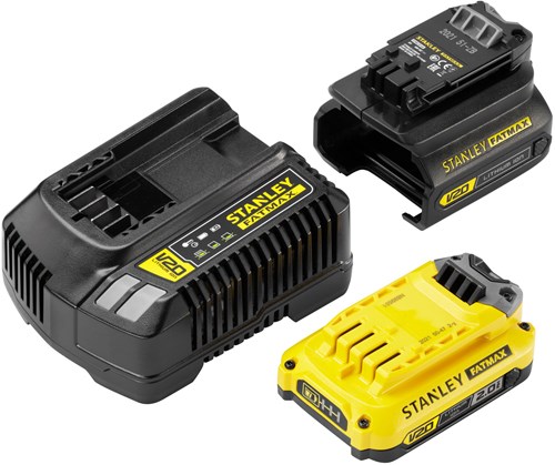 Stanley FATMAX SFMCB121D1 SFM V20 Adapter Starter Kit | 18V / 2,0Ah - SFMCB121D1-QW