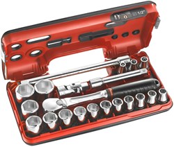 Facom compacte doos 1/2’’6-kant met ratel met stofdichte kop - SL.DBOX1PB