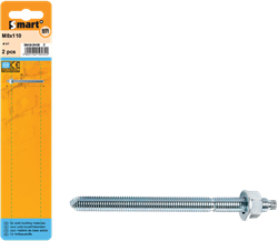 pgb-Europe SMART | Ankerstang 5.8 M10x130 Zn SM00AS001100130H