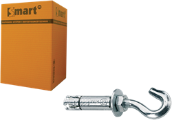 pgb-Europe SMART | Keilbouthuls + haak M10x110 Zn | 10 st SM00TR0011001103