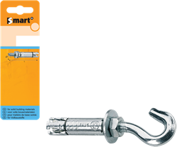 pgb-Europe SMART | Keilbouthuls + haak M8x90 Zn SM00TR001080090H