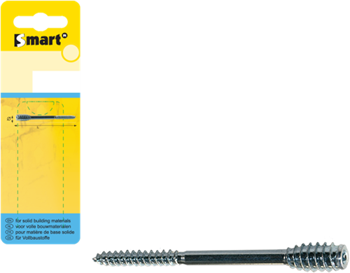 pgb-Europe SMART | Afstandschroef T-drive Ø 6,00x120 Zn | 6 st SM0SSC001060120H