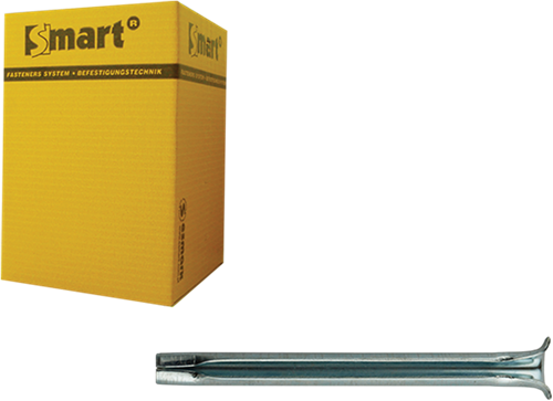 pgb-Europe SMART | Spanhuls in gehard veerstaal 8x180 Zn | 100 st SM00EA0010801803