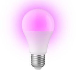 Alecto SMARTBULB10 Smart LED kleurenlamp met Wi-Fi E27 9W - SMARTBULB10