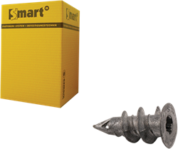 pgb-Europe SMART | Zelfb. gipskartonplug SMART Ø 15x29 Zamak | 100 st SM0GKP0000013