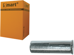 pgb-Europe SMART | Inslaganker met lip IAL M10x30 Zn | 50 st SM0IAL0011000303