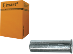 pgb-Europe SMART | Inslaganker met lip IAL M 8x30 Zn | 100 st - SM0IAL0010800303