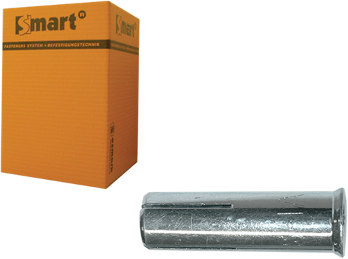 pgb-Europe SMART | Inslaganker met lip IAL M12x50 Zn | 50 st SM0IAL0011200503
