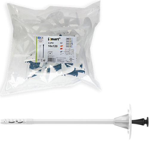 pgb-Europe SMART | ISO SMART S-IPH kunststof nagel 10x140 | 25 st - SM0IPHN001001404
