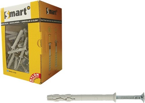 pgb-Europe SMART | Nagelplug VK boord gemonteerd Ø 6x40 | 100 st SM0PKKN01060040E