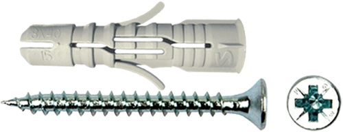Pgb-Europe smart | plug +schroef vzk ø 5x25 nzn | 20 st - sm0pusn0105050025h