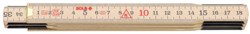 Sola Vouwduimstok hout 1mtr/6-ledig H1/6, naturel, EG-Klasse 3 H1/6 SB (H59-1-06) - 53011101 - 53011101