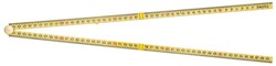 Sola Tim. duimstok kunststof1mtr/4-ledig geel, geel, EG-Klasse 3 HK1/4G12 (G59-1-4-12) - 53035101 - 53035101