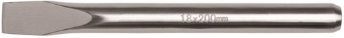 Bahco Beitel | roestvaststaal | plat | 16 mm | 55° ovaal | 160 mm - SS610-16-160