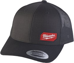 Milwaukee STC BL Snapback trucker cap Zwart - 4932493107