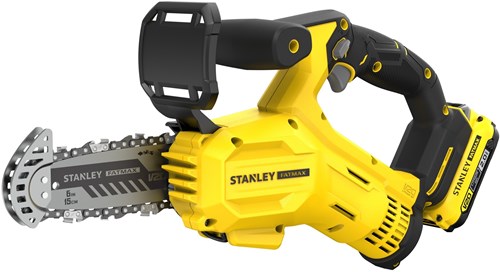 Stanley FATMAX SFMCPS415D1 V20 18 Accu Mini Kettingzaag | 15cm | 1x 4.0Ah Accu + Lader - SFMCPS415D1-QW