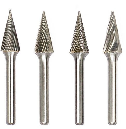 Euroboor hardmetalen stiftfrees type M | 12 x 25 x 6 x 70 mm - RBD.M1206
