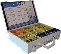 Systec Assortimentskoffer Plaatschroeven Zelfborend Vz Ck & 6K - 8960.60.30220