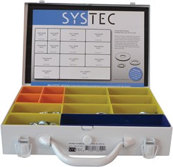 Systec Assortimentskoffer Ringen Vz Divers Din125A/9021/127B - 8960.60.30101