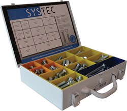 Systec Assortimentskoffer Tap- & Zeskantbout Vz Din933/931 M10 - 8960.60.30203