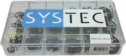 Systec Assortimentsdoos 18-Vaks Zekeringsring Voor Boring Gefosfateerd Din472 - 8960.60.18110