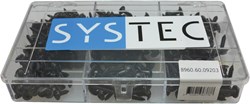 Systec Assortimentsdoos 9-Vaks Afdichtring Roodkoper Din7603A - 8960.60.09106