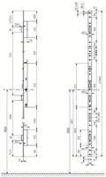 ASSA ABLOY 819NE Veiligheidspaniekmeerpuntssluiting | enkelzijdig krukgestuurd | zelfvergrendelend | SKG*** | DM55mm | PC92mm | voorplaat staal verchoomd 24x1760x6mm | DR 1/2/3/4. - A000191897-2