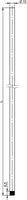 ASSA ABLOY N5111 Vergrendelstang boven panieksloten 2500 mm - 10049709-2