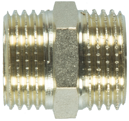 Cornat Messing/Ms Dubbelnippel Mm 1/2 - TEC396601