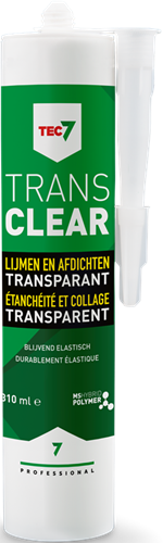 Tec7 Trans Patroon Transparante voegkit 310ml - 539506000 