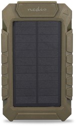 Nedis Zonnepaneel | 5 / 6 / 12 V DC | 0.5 / 1.0 A | DC Jack | Accessoire voor: WCAM130GN / WCAM150GN / WCAM250GN / WCAM460GN - WCPBK80GN