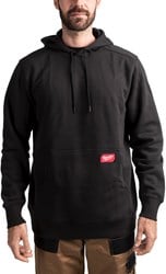 Milwaukee WH MW BL L Work hoodie midweight zwart maat L - 4932493118