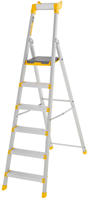 W.steps Aluminum trap 55P - 6 treden (1450 mm) - WI735506-2