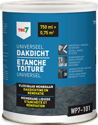 Tec7 WP7-101 Universeel Dakdicht blik 750ml - 602460000 602460000