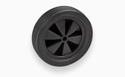Metafranc Vervangwiel 150Mm Pvc Zw W - WU0810040
