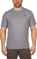 Milwaukee WWSSG-XL | Warm weather short sleeve shirt grijs - 4933478197 - 4933478197