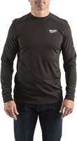 Milwaukee WW SS BL XL T-shirt WORKSKIN™ Warm weather short sleeve black XL - 4932493066