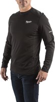 Milwaukee WW SS BL XL T-shirt WORKSKIN™ Warm weather short sleeve black XL - 4932493066-2