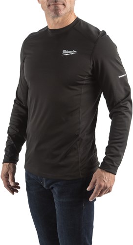 Milwaukee WW SS BL XL T-shirt WORKSKIN™ Warm weather short sleeve black XL - 4932493066-2