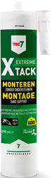 Tec7 X-Tack patroon Snelle montagekit 290ml Wit - 534525000