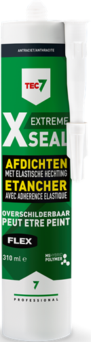 Tec7 X-Seal antraciet, patroon, 310 ml | Alles en overal afdichten - 528014000 