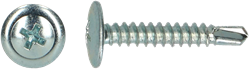 pgb-Europe PGB-FASTENERS | Zelfborende schroef bolkop+kraag Ø 4,20x32 Zn | 200 st - 0ZBBKR001004203204